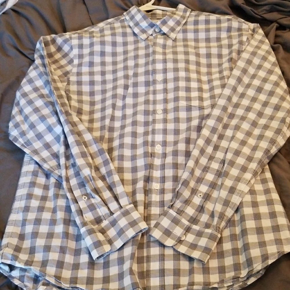 Men's long sleeve button down
